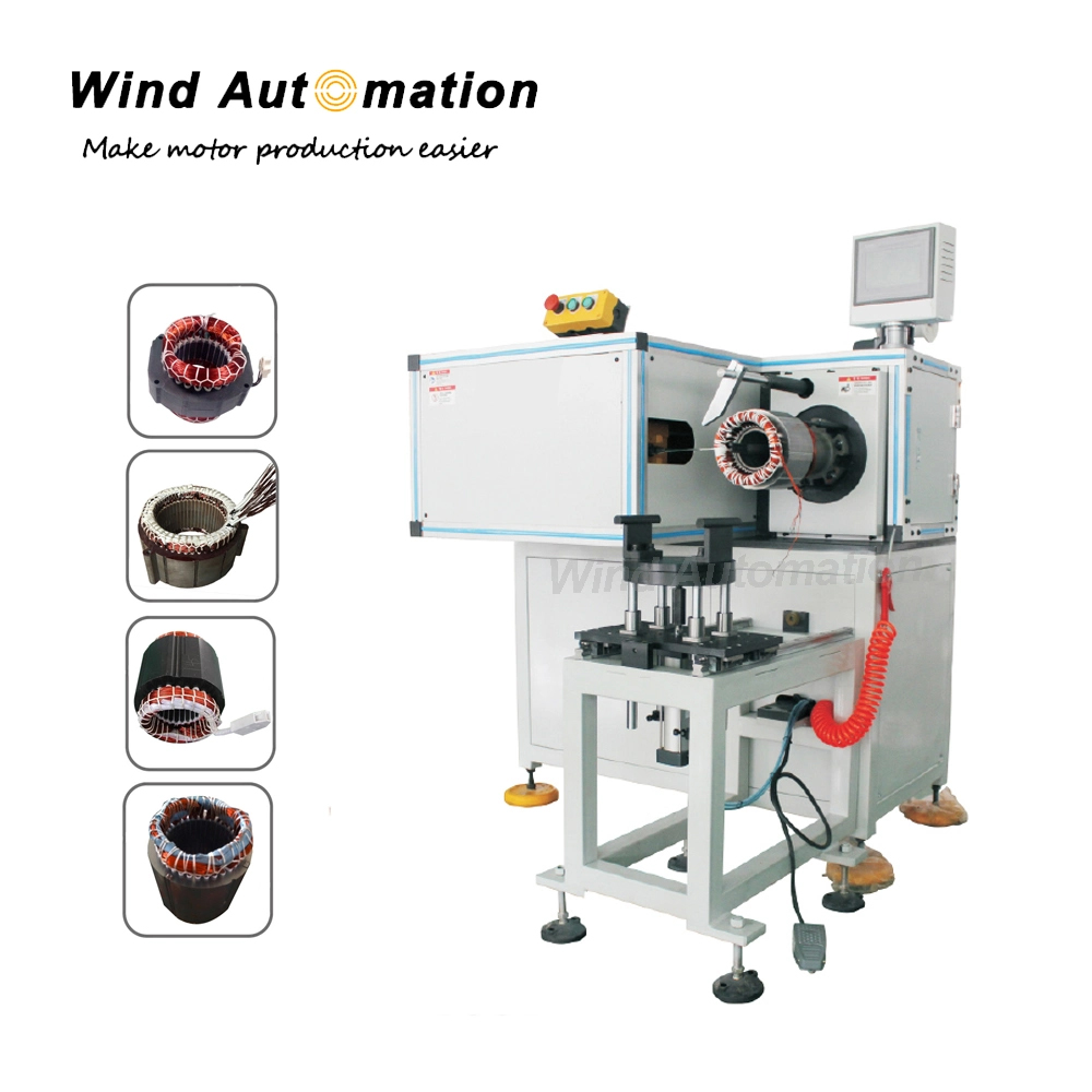 Horizontal-Type-Large-Size-Stator-Coil-Lacing-Machine