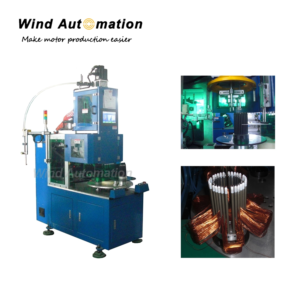 Single-Head-and-Double-Station-Stator-Winding-Machine