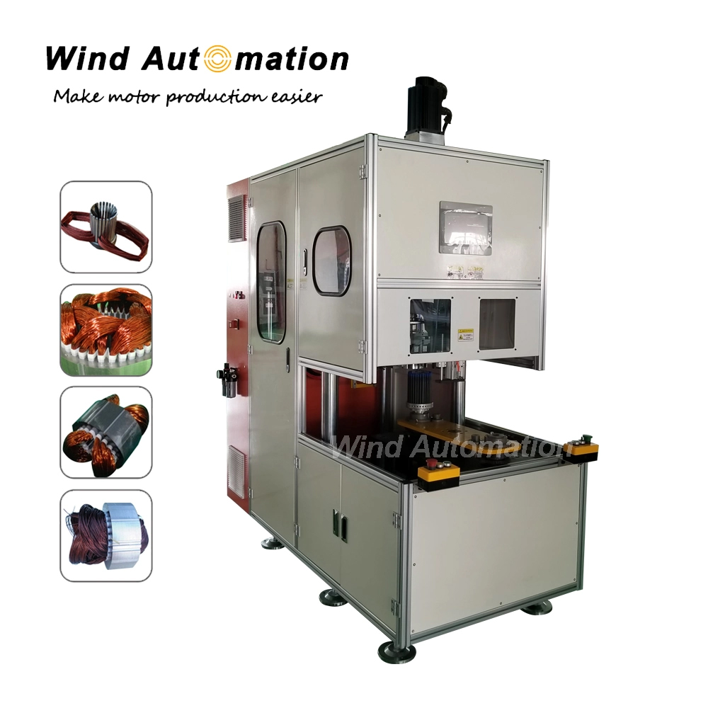 6-Poles-Coils-Stator-Winder-Automatic-Winding-Machine