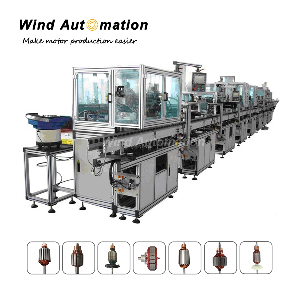 Air-Conditioner-Armature-Automatic-Production-Winding-Line