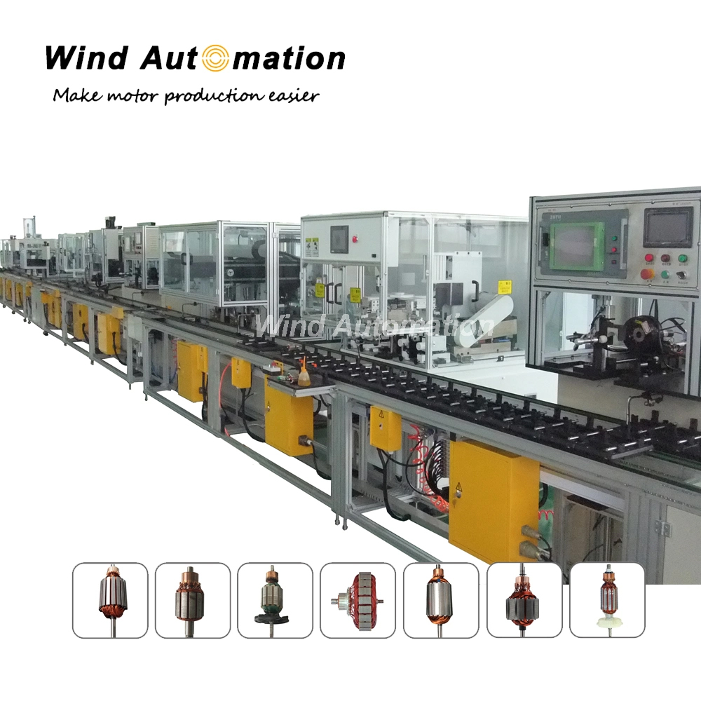 Vacuum-Cleaner-Motor-Fully-Automatic-Armature-Production-Line-with-Conveyor