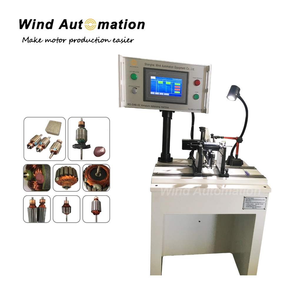 Dynamic-Weight-Adding-Armature-Balancing-Machine