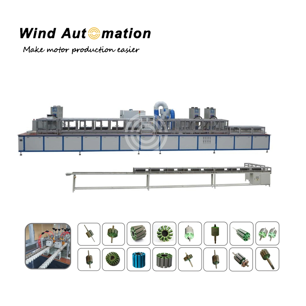 Electrostatic-Resin-Powder-Coating-Machine-Armature-Rotor-Stacks-Encapsulation