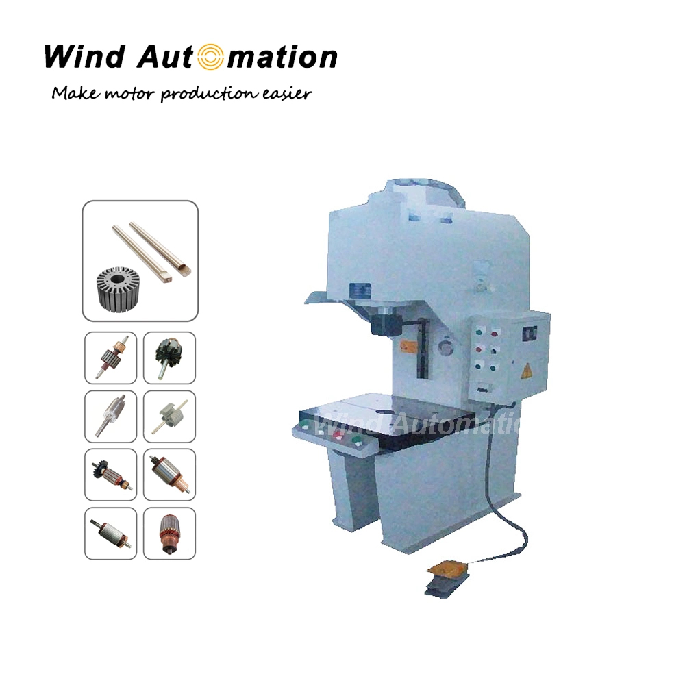 How-to-Press-Shaft-Into-Armature-Shaft-Pressing-Machine-Shaft-Inserter