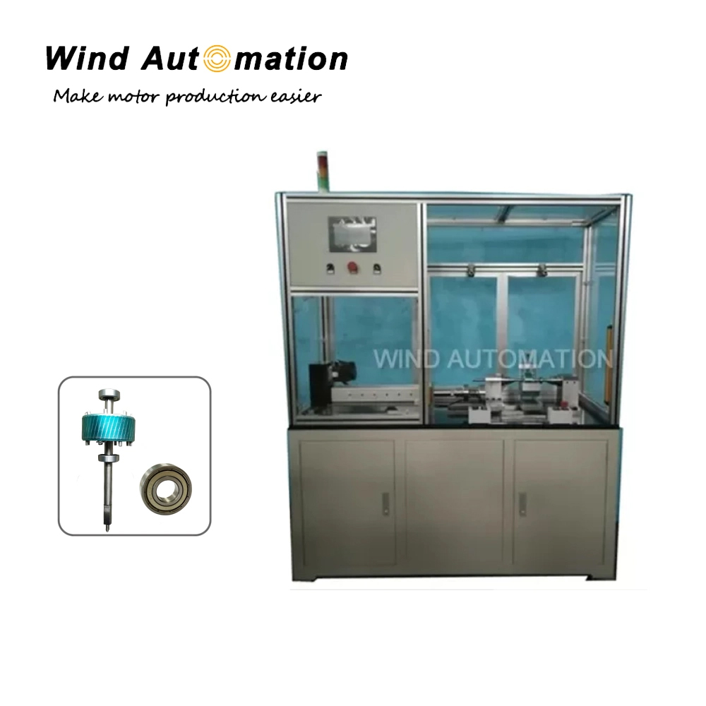 Ball-Bearing-Pressing-Machine-for-Universal-Motor-Armature-for-Aluminum-Rotor