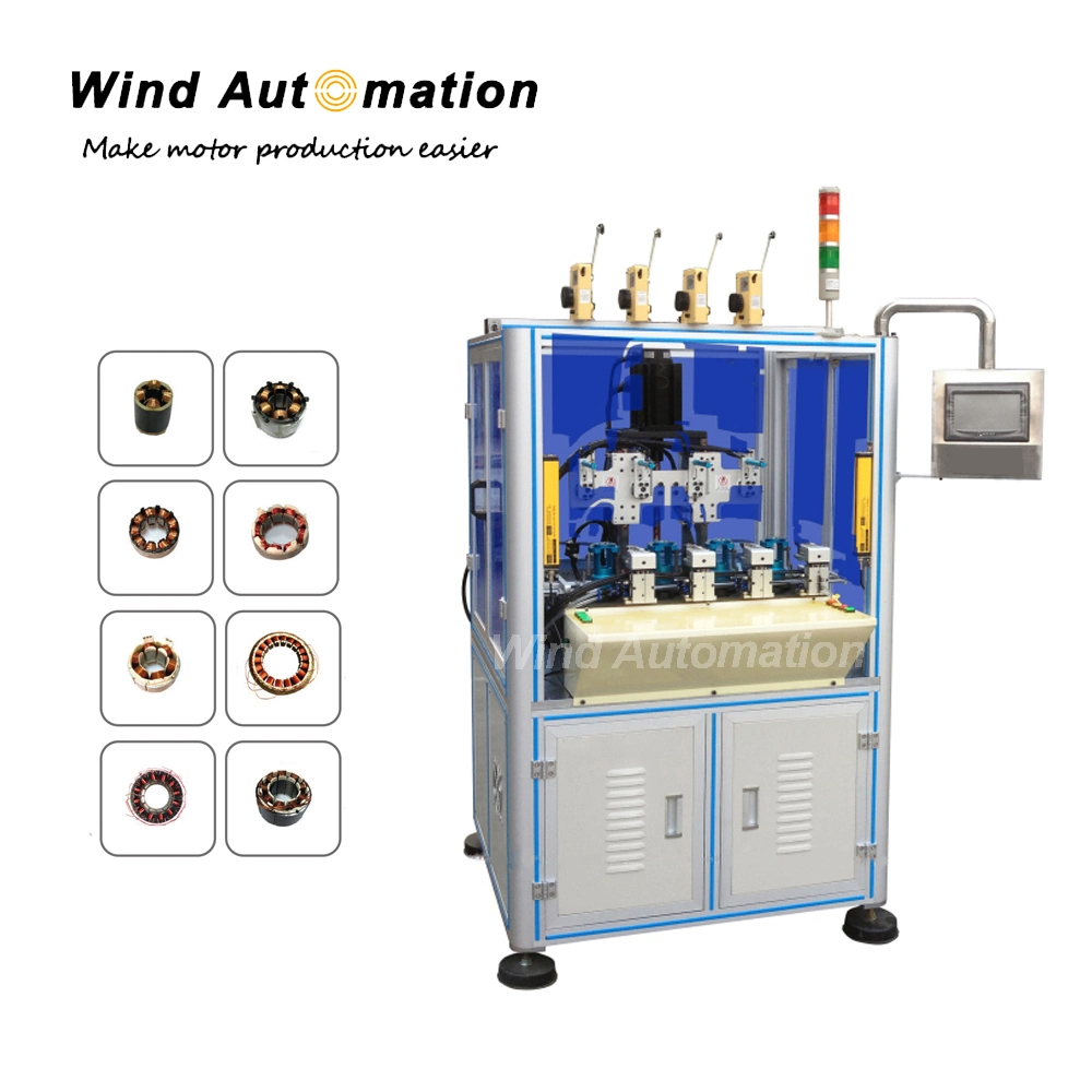 4-Stations-BLDC-Motor-Needle-Winding-Machine