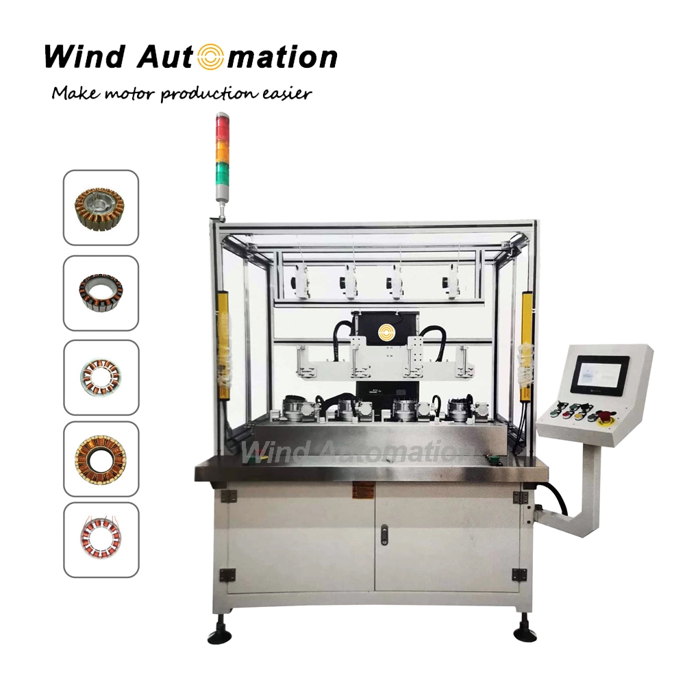 Automatic-4-Stations-BLDC-Motor-Stator-Inslot-Winding-Machine