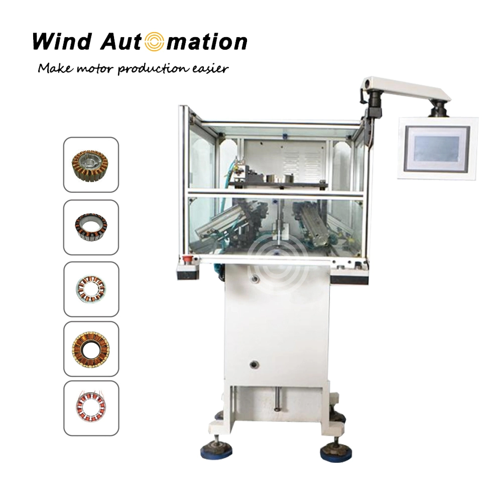 Automatic-Needle-Winding-Machine-for-4-Slots-Shaded-Pole-Motor-Stator