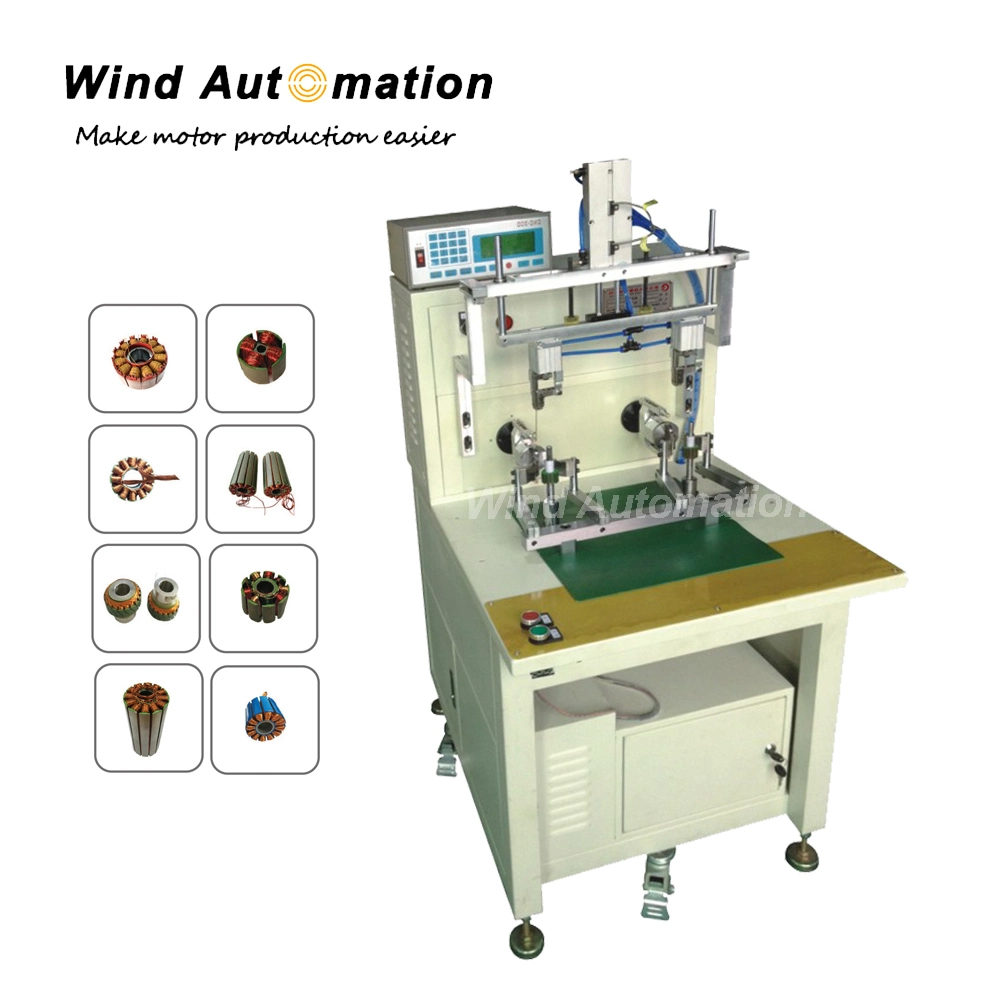 Double-Station-Drone-Flyer-Motor-External-Armature-Winding-Machine