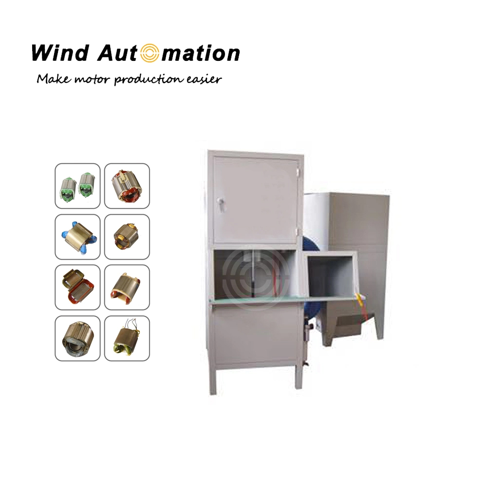 Automatic-Coil-Epoxy-Powder-Coating-Machine-for-Two-Poles-Stator