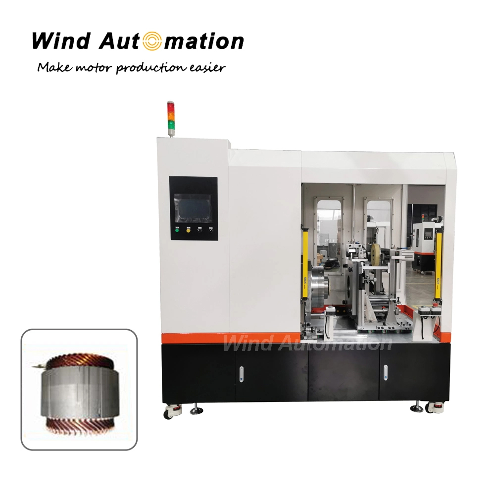 Hybrid-Car-Motor-Stator-Wire-Twisting-Machine