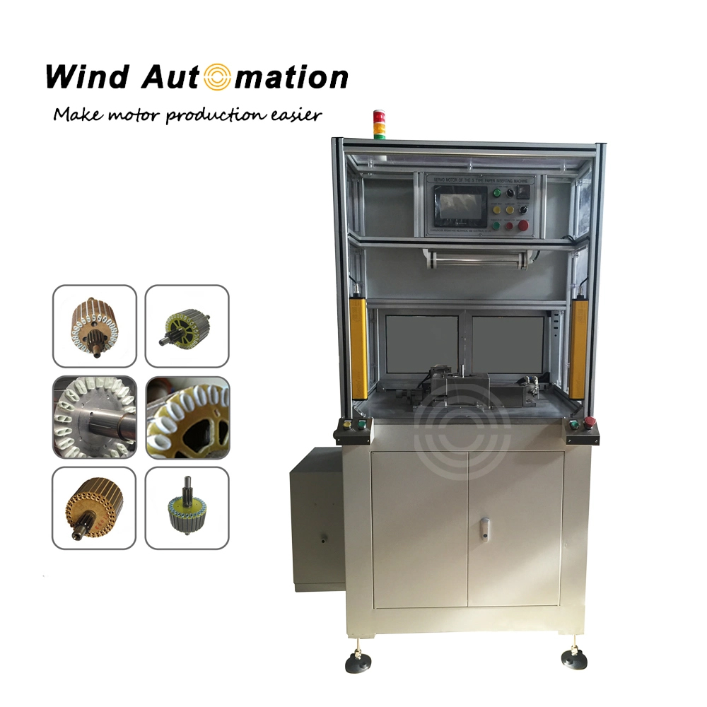 Armature-Insulation-Paper-Inserter-Slot-Paper-Inserting-Machine